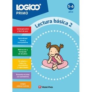 LOGICO PRIMO. LECTURA BÁSICA 2 (5-6 AÑOS) | 9788411935722