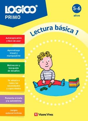 LOGICO PRIMO. LECTURA BÁSICA 1. (5-6 AÑOS) | 9788411935715