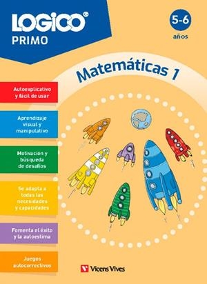LOGICO PRIMO. MATEMÁTICAS 1 (5-6 AÑOS) | 9788411935739