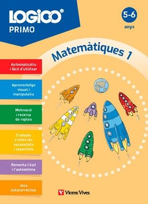 LOGICO PRIMO. MATEMÀTIQUES 1 (5-6 ANYS) | 9788411938297