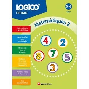 LOGICO PRIMO. MATEMÀTIQUES 2 (5-6 ANYS) | 9788411938303