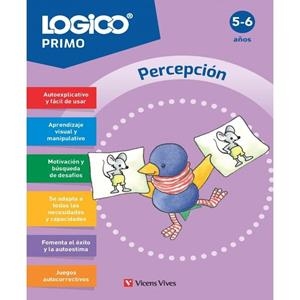 LOGICO PRIMO. PERCEPCIÓN (5-6 AÑOS) | 9788410962132