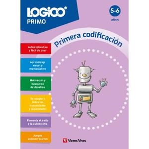 LOGICO PRIMO. PRIMERA CODIFICACIÓN (5-6 AÑOS) | 9788411936231