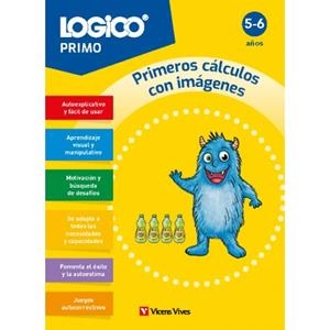 LOGICO PRIMO. PRIMEROS CÁLCULOS CON IMÁGENES (5-6 AÑOS) | 9788411936200