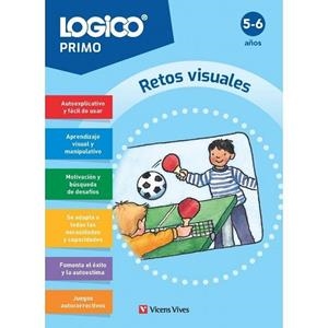 LOGICO PRIMO. RETOS VISUALES (5-6 AÑOS) | 9788410962149