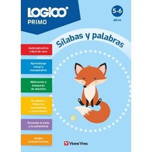 LOGICO PRIMO. SÍLABAS Y PALABRAS. (5-6 AÑOS) | 9788411936521