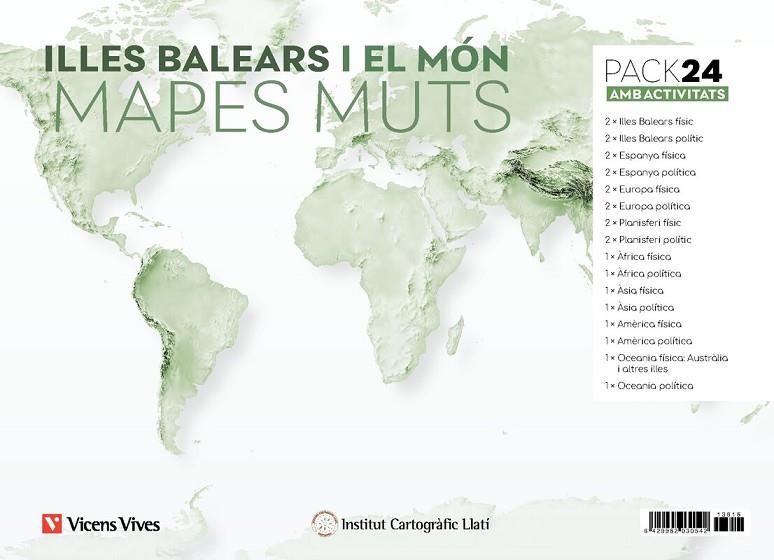 PACK 24 MAPES MUTS ILLES BALEARS AMB ACTIVITATS | 8429962030542