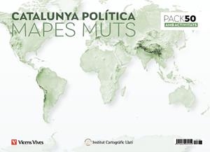 PACK 50 MAPES MUTS CATALUNYA POLÍTICA AMB ACTIVITATS | 8429962030252