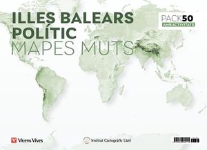PACK 50 MAPES MUTS ILLES BALEARS POLÍTIC AMB ACTIVITATS | 8429962030115