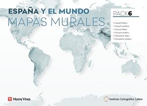 PACK 6 MAPAS MURALES GENERALES | 8429962012753