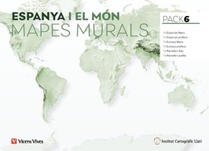 PACK 6 MAPES MURALS GENERALS | 8429962012760