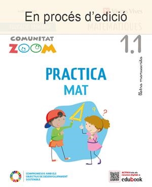 PRACTICAMAT 1. ACTIVITATS ILLES BALEARS. LLETRA MANUSCRITA (1.1-1.2-1.3) (COMUNITAT ZOOM) | 9788468283142