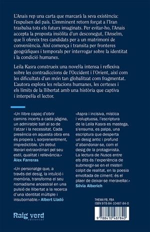 NUSOS ENTRE ELS DITS | 9788410487840 | LEILA KASRA