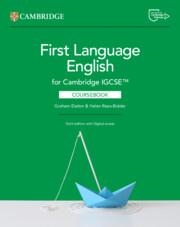 NEW CAMBRIDGE IGCSE™ FIRST LANGUAGE ENGLISH COURSEBOOK WITH DIGITAL ACCESS (2 YEARS) | 9781009528795