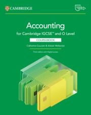 NEW CAMBRIDGE IGCSE™ AND O LEVEL ACCOUNTING COURSEBOOK WITH DIGITAL ACCESS (2 YEARS) | 9781009814492