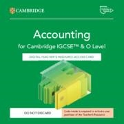 CAMBRIDGE IGCSE™ AND O LEVEL ACCOUNTING DIGITAL TEACHER’S RESOURCE ACCESS CARD-DIGITAL | 9781009815451