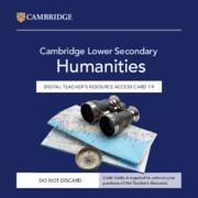 NEW CAMBRIDGE SECONDARY HUMANITIES DIGITAL TEACHER’S RESOURCE 4-6 ACCESS CARD | 9781009815802