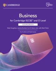 NEW CAMBRIDGE IGCSE™ AND O LEVEL BUSINESS COURSEBOOK WITH DIGITAL ACCESS (2 YEARS) | 9781009813501