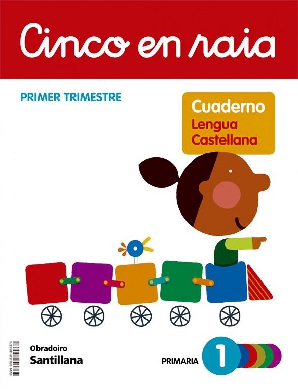 CINCO EN RAIA CADERNO LINGUA 1 PRIMARIA 1 TRIM | 9788491855378