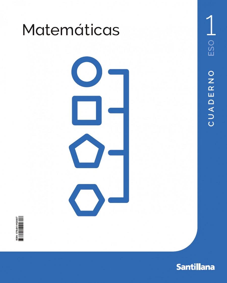 MATEMÁTICAS 1 ESO CM SANTILLANA | 9788414420607
