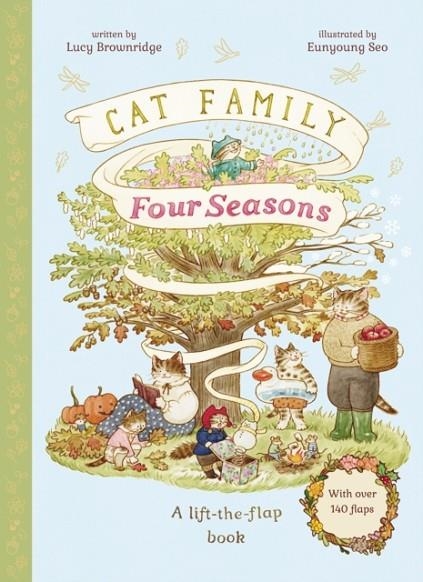 CAT FAMILY FOUR SEASONS | 9781836004592 | LUCY BROWNRIDGE