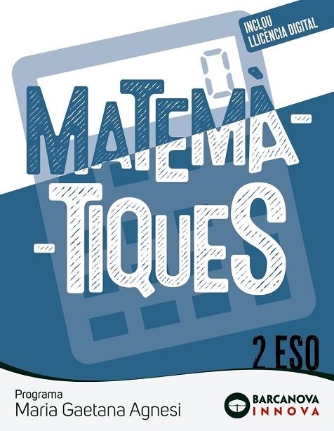 MARIA GAETANA AGNESI 2 ESO. MATEMÀTIQUES | 9788448962432