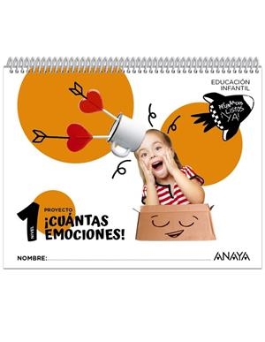 ¡CUÁNTAS EMOCIONES!. NIVEL 1 | 9788414337356