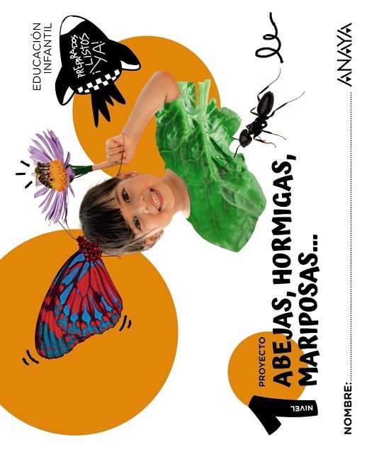 ABEJAS, HORMIGAS, MARIPOSAS... NIVEL 1 | 9788414343944