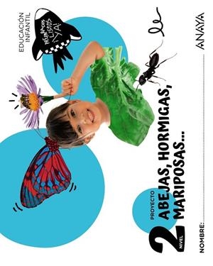 ABEJAS, HORMIGAS, MARIPOSAS... NIVEL 2 | 9788414343951
