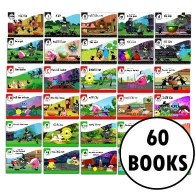 RECEPTION FICTION BOOKS – FULL SET | 9999990007957 | MONSTER PHONICS