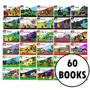 RECEPTION FICTION BOOKS – FULL SET | 9999990007957 | MONSTER PHONICS