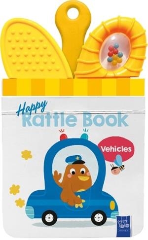 HAPPY RATTLE BOOK : VEHICLES | 9789465052762 | YOYO BOOKS
