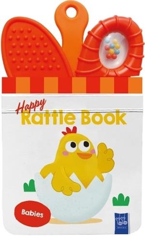 HAPPY RATTLE BOOK : BABIES | 9789465052786 | YOYO BOOKS