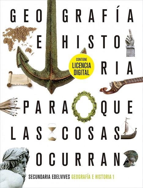 GEOGRAFÍA E HISTORIA 1,º ESO (VERSIÓN 1) (ANDALUCÍA  ARAGÓN – ASTURIAS – BALEARES  CANTABRIA  CAST Y LEÓN – CAST, MANCHA –EXTREMADURA  GALICIA – LA RI | 9788414034668