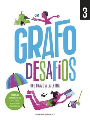 GRAFO DESAFÍOS, DEL TRAZO A LA LETRA,  CUADERNO 3 | 9788414062623