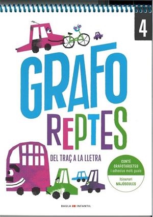 GRAFOMOTRICITAT CREATIVA, QUADERN 4 | 9788447954162
