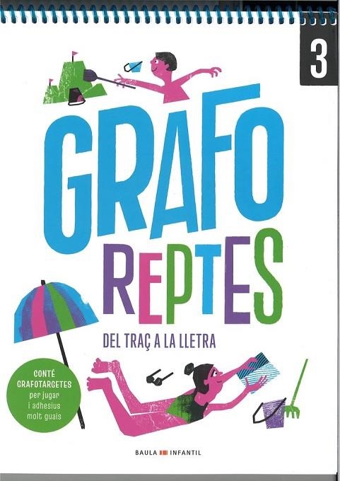 GRAFOMOTRICITAT CREATIVA, QUADERN 3 | 9788447954155