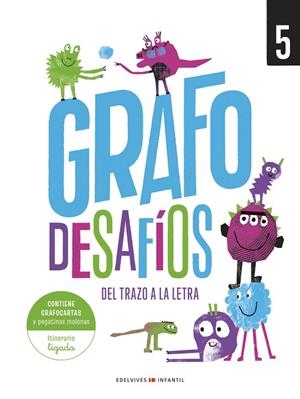 GRAFO DESAFÍOS, DEL TRAZO A LA LETRA,  CUADERNO 5 | 9788414062647
