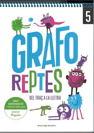 GRAFOMOTRICITAT CREATIVA, QUADERN 5 | 9788447954179