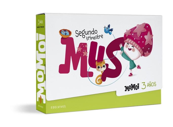 INFANTIL MOMOI 3 AÑOS, SEGUNDO TRIMESTRE | 9788414044322