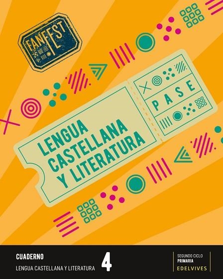 LENGUA CASTELLANA Y LITERATURA 4,º PRIMARIA, CUADERNO  - GENÉRICO | 9788414044001