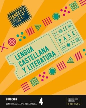 LENGUA CASTELLANA Y LITERATURA 4,º PRIMARIA, CUADERNO  - GENÉRICO | 9788414044001