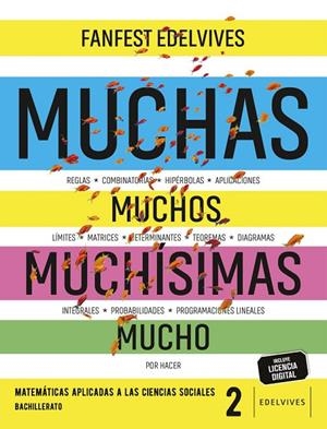 MATEMÁTICAS APLICADAS A LAS CIENCIAS SOCIALES 2,º BACH, | 9788414044780