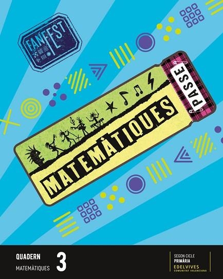 MATEMÀTIQUES 3R PRIMÀRIA, QUADERN (CV) | 9788414049556