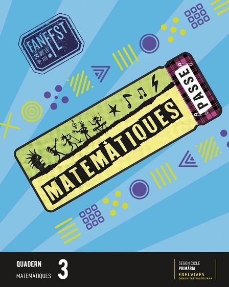 MATEMÀTIQUES 3R PRIMÀRIA, QUADERN (CV) | 9788414039342