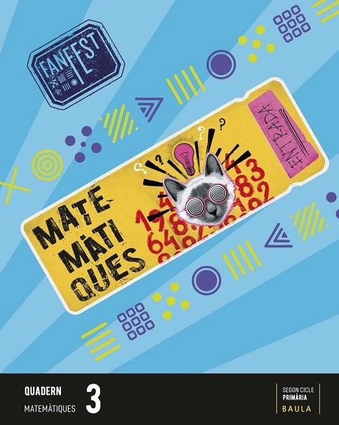 MATEMÀTIQUES 3R PRIMÀRIA, QUADERN (ESPIRAL) | 9788447950348