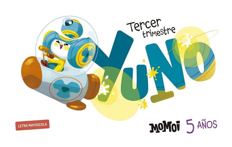 MOMOI 5 AÑOS, MAYÚSCULA, TERCER TRIMESTRE | 9788414061992