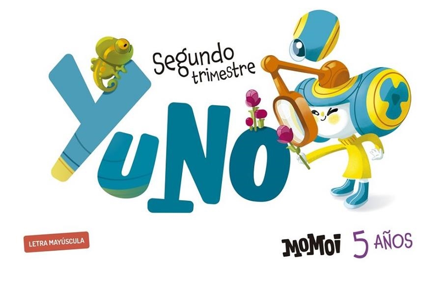 MOMOI 5 AÑOS, MAYÚSCULA, SEGÚNDO TRIMESTRE | 9788414061985
