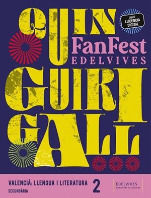 VALENCIÀ: LLENGUA I LITERATURA 2N ESO (CV) | 9788414049648