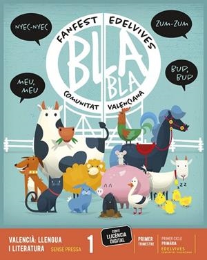 VALENCIÀ: LLENGUA I LITERATURA 1R PRIMÀRIA NIVELL INICIACIÓ (CV)  SENSE PRESSA | 9788414039182